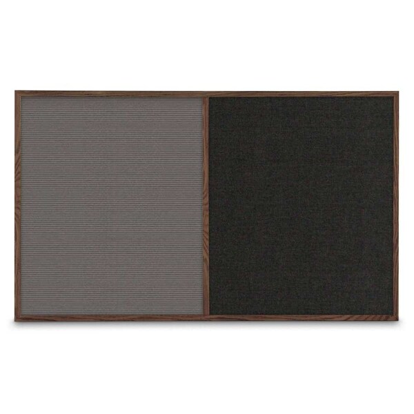 Sliding Door Indoor Enclosed Corkboard, 3